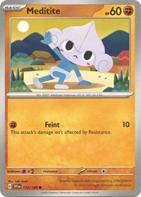 Meditite 110/198 · Reverse Holo