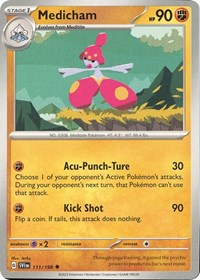 Medicham 111/198 · Reverse Holo