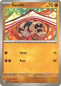 Sandile 115/198 · Reverse Holo