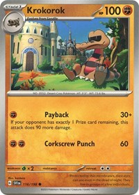 Krokorok 116/198 · Reverse Holo