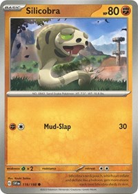 Silicobra 119/198 · Reverse Holo
