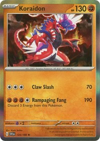 Koraidon 124/198 · Reverse Holo