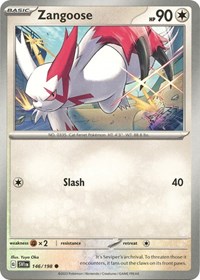 Zangoose 146/198 · Reverse Holo