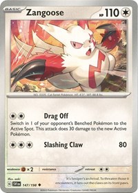 Zangoose 147/198 · Reverse Holo
