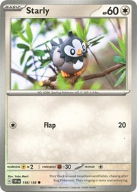 Starly 148/198 · Reverse Holo