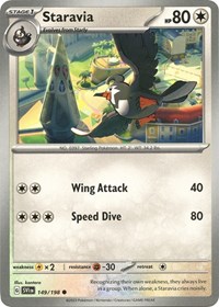 Staravia 149/198 · Reverse Holo