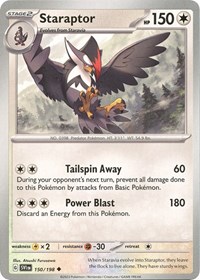 Staraptor 150/198 · Reverse Holo
