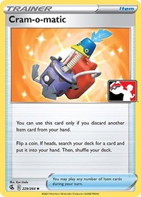 Cram-o-matic 229/264 Prize Pack Series Cards Pokémon card