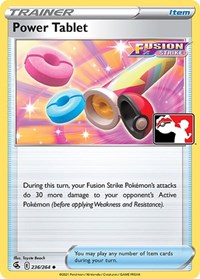 Power Tablet 236/264 Prize Pack Series Cards Pokémon card