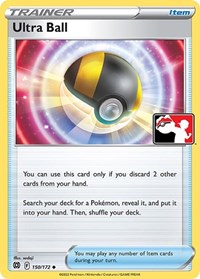 Ultra Ball 150/172 Prize Pack Series Cards Pokémon card