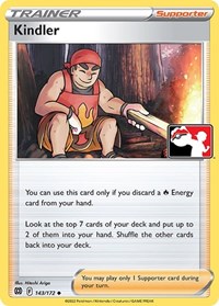 Kindler 143/172 Prize Pack Series Cards Pokémon card