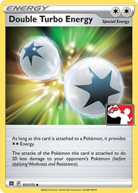 Double Turbo Energy 151/172 Prize Pack Series Cards Pokémon card