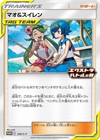 Mallow & Lana 256/S-P Miscellaneous Cards & Products Pokémon card