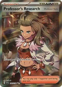 Professor's Research [Professor Sada] 240/198 Scarlet & Violet Base Set Pokémon card