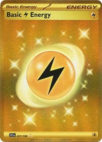 Basic Lightning Energy 257/198 Scarlet & Violet Base Set Pokémon card