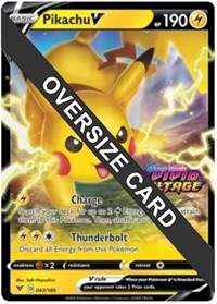 Pikachu V (Vivid Voltage Stamped) 043/185