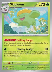Skiploom 002/193 · Reverse Holo
