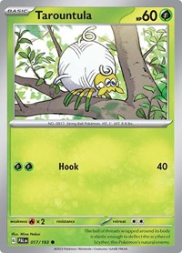 Tarountula 017/193 · Reverse Holo