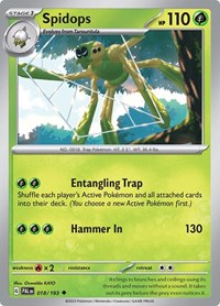 Spidops 018/193 · Reverse Holo