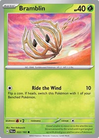 Bramblin 022/193 · Reverse Holo