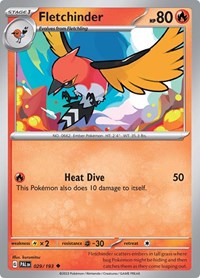 Fletchinder 029/193 · Reverse Holo