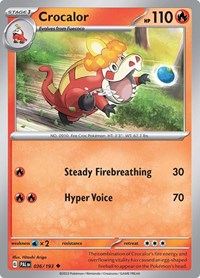 Crocalor 036/193 · Reverse Holo