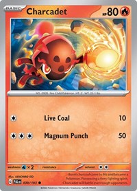 Charcadet 039/193 · Reverse Holo