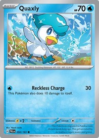 Quaxly 050/193 · Reverse Holo