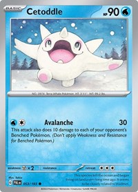 Cetoddle 053/193 · Reverse Holo