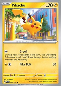 Pikachu 062/193 · Reverse Holo