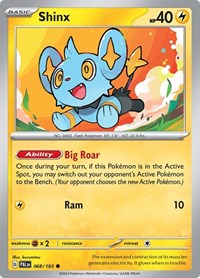 Shinx 068/193 · Reverse Holo