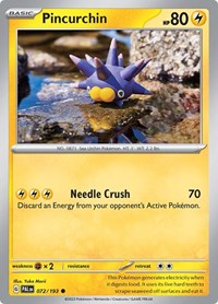 Pincurchin 072/193 · Reverse Holo