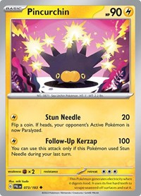 Pincurchin 073/193 · Reverse Holo