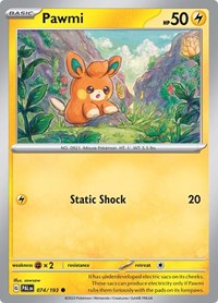Pawmi 074/193 · Reverse Holo