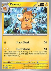 Pawmo 075/193 · Reverse Holo