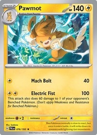 Pawmot 076/193 · Reverse Holo