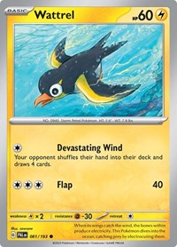 Wattrel 081/193 · Reverse Holo
