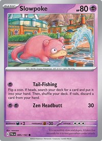 Slowpoke 085/193 · Reverse Holo