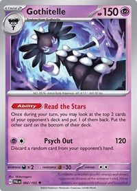 Gothitelle 092/193 · Reverse Holo