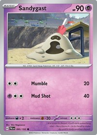 Sandygast 095/193 · Reverse Holo