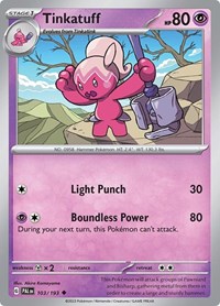 Tinkatuff 103/193 · Reverse Holo