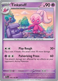Tinkatuff 104/193 · Reverse Holo