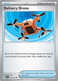 Delivery Drone 178/193 Paldea Evolved Reverse Holo Pokémon card