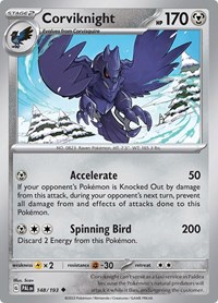 Corviknight 148/193 · Reverse Holo