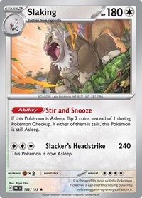 Slaking 162/193 · Reverse Holo