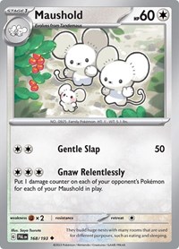 Maushold 168/193 · Reverse Holo