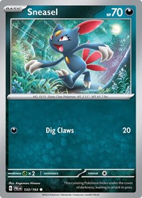 Sneasel 133/193 · Reverse Holo