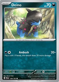 Deino 138/193 · Reverse Holo