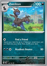 Zweilous 139/193 · Reverse Holo