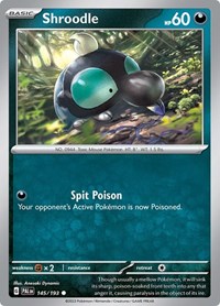 Shroodle 145/193 · Reverse Holo